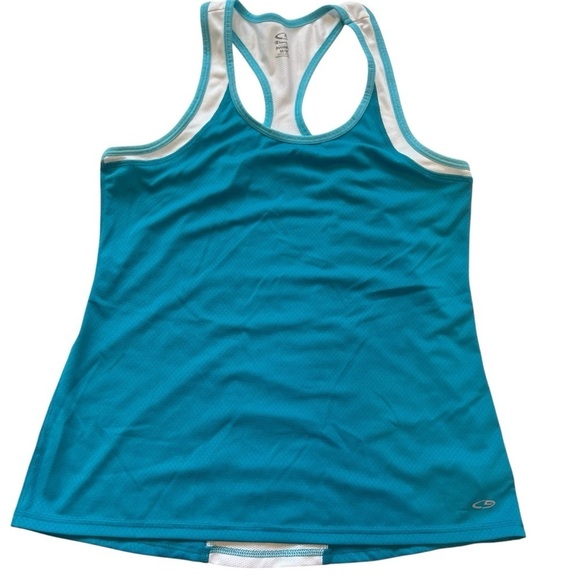 C9 Champion Workout Tank Top Size M (8-10) T-Back - Picture 2 of 4